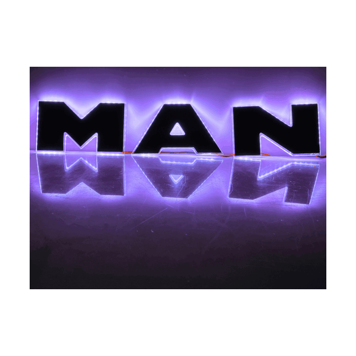 Siglă Luminoasă MAN