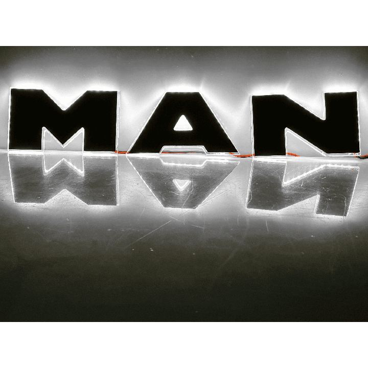 Siglă Luminoasă MAN