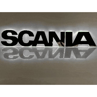 Siglă luminoasă SCANIA