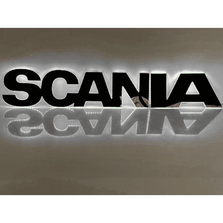 Siglă luminoasă SCANIA
