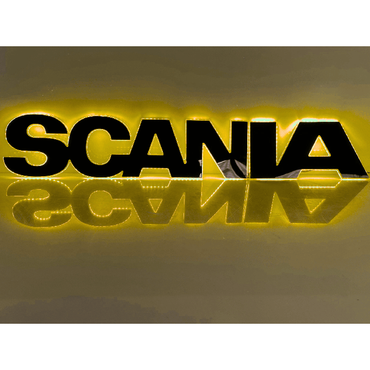 Siglă luminoasă SCANIA