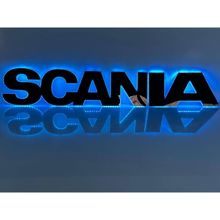 Siglă luminoasă SCANIA